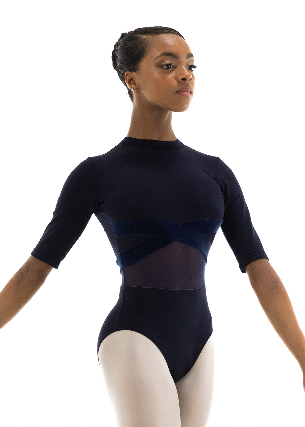 gadidanoniem ロンT レイヤード TRINA, Half-sleeve leotard (DA5007MPN) | Nikolay® - official